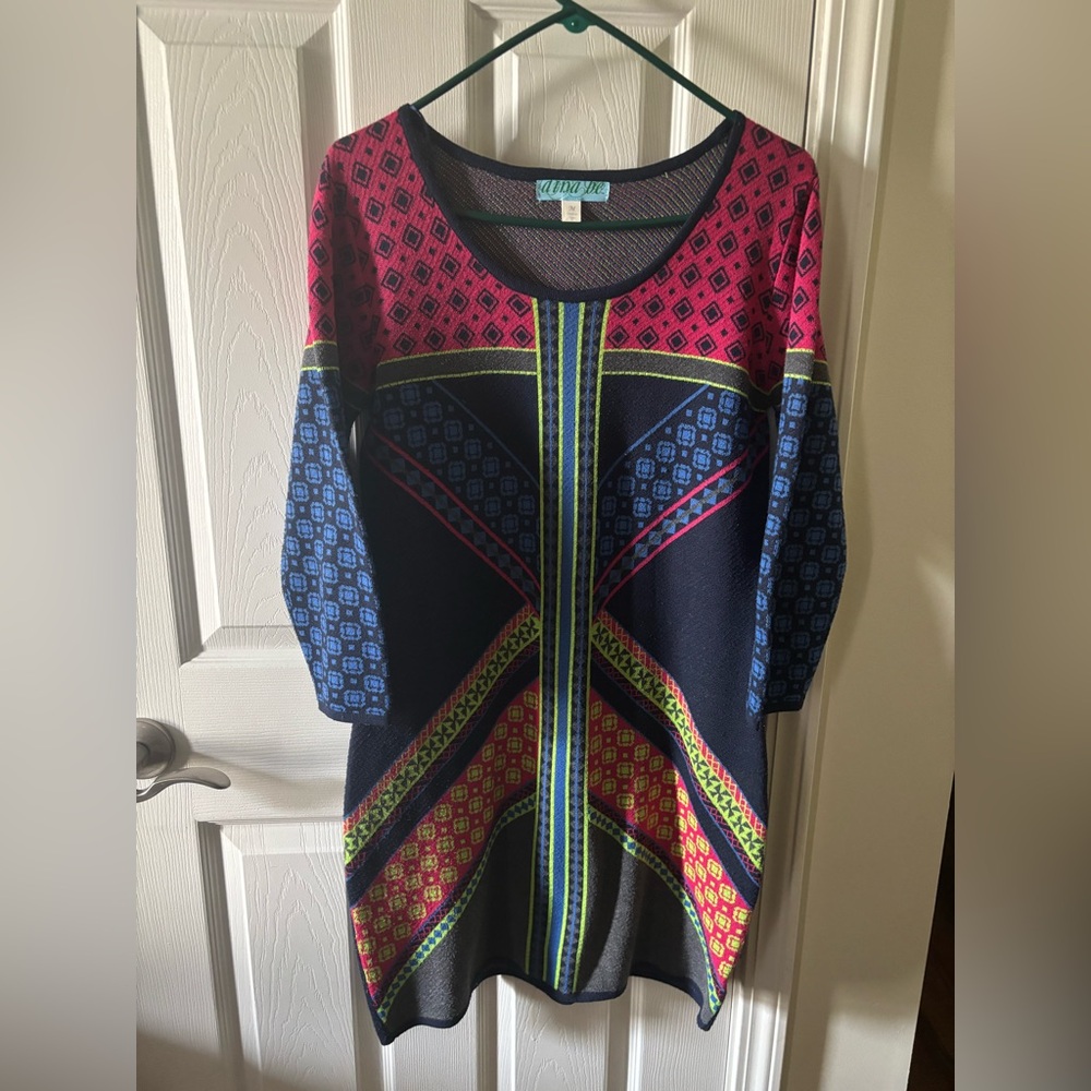 Dina be colorful knit dress size M